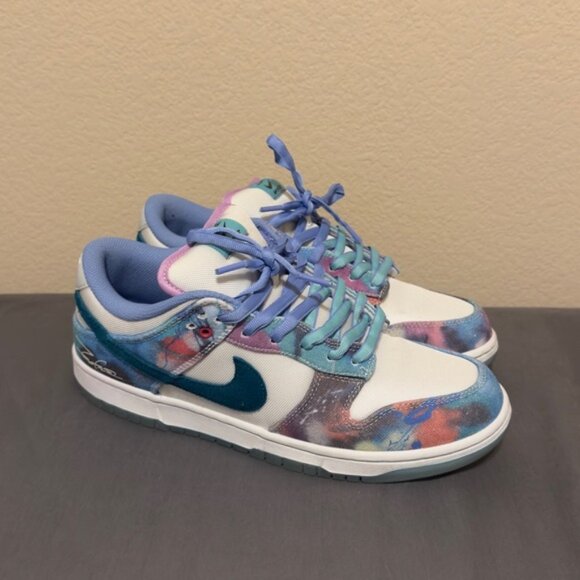 Nike Other - Nike SB Dunk Low Futura Laboratories Bleached Aqua Mens Size 12